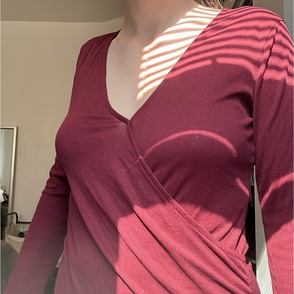 URBAN Outfitters Wrap Top
